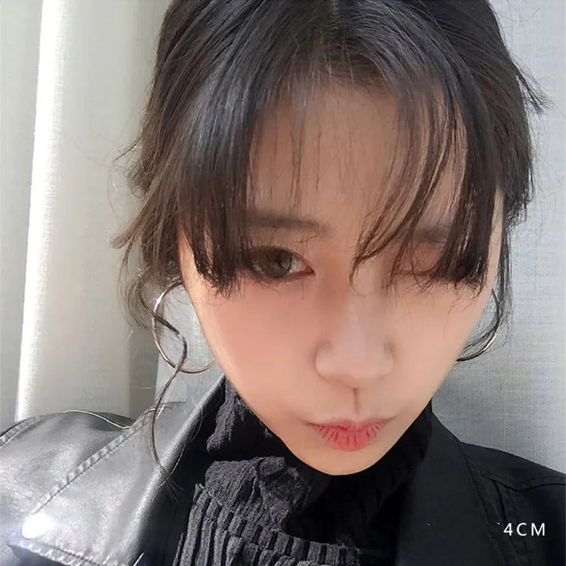 Round Sterling Silver Earrings - 925 Silver Hoops