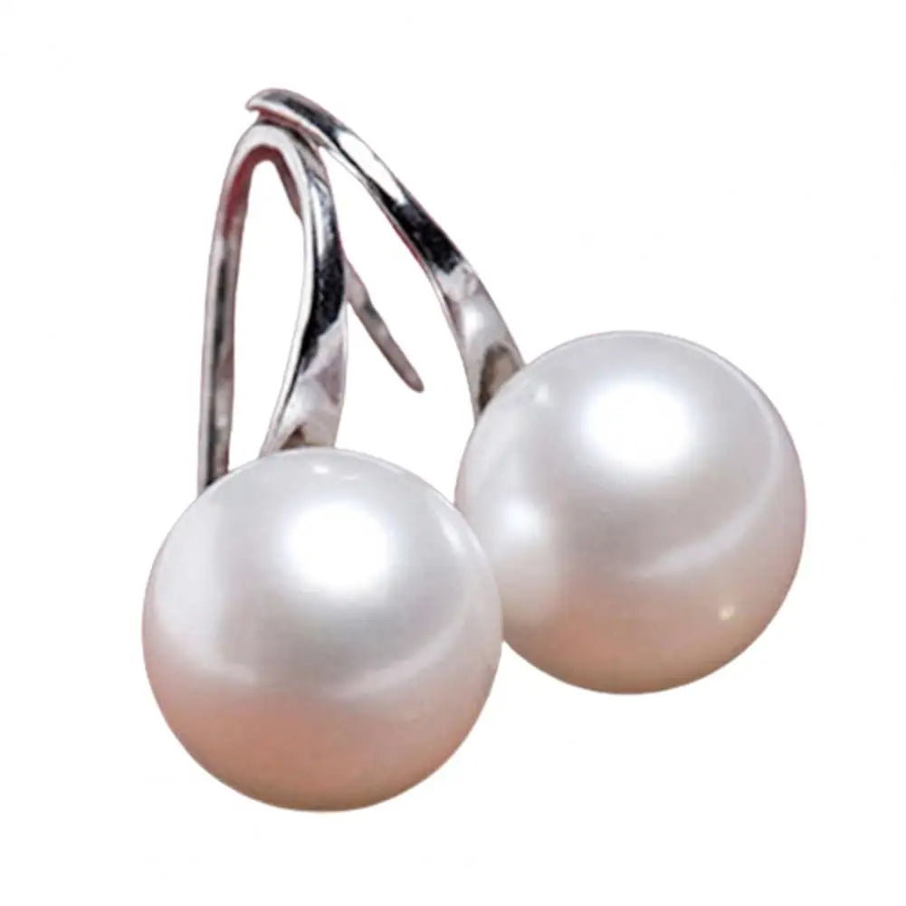 Freshwater Pearl Earrings - 925 Sterling Silver