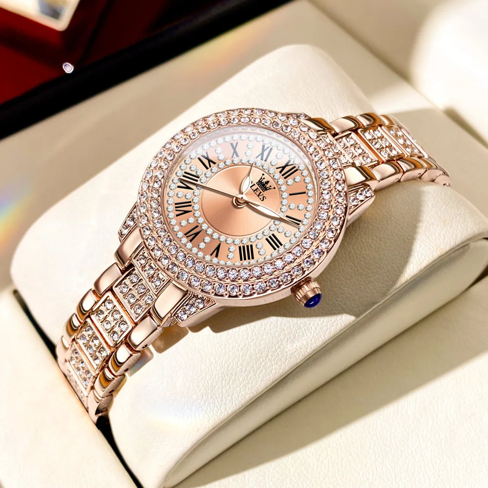 Starry Sky Diamond Watch for Women - Stainless Steel Quartz