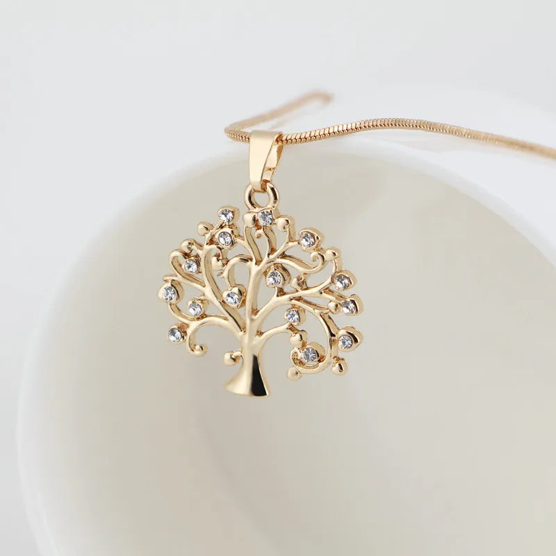 Tree of Life Pendant Necklace - Symbolic Jewelry