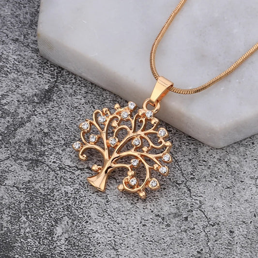 Tree of Life Pendant Necklace - Symbolic Jewelry