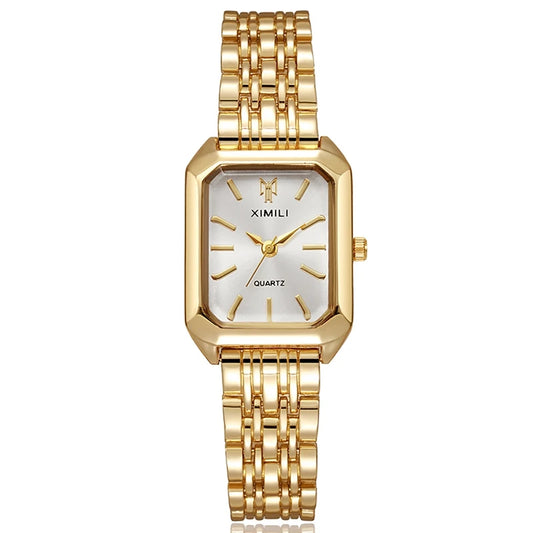 Fashion Square Watch for Women - Alloy Quartz Wristwatch