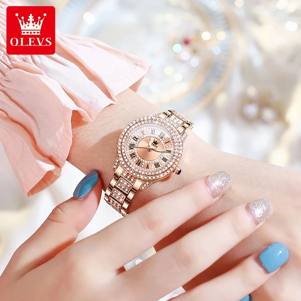 Starry Sky Diamond Watch for Women - Stainless Steel Quartz