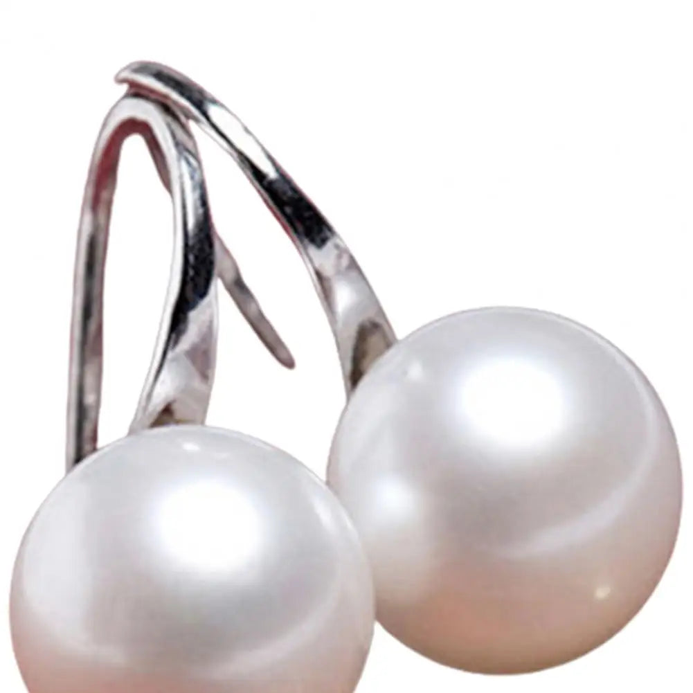Freshwater Pearl Earrings - 925 Sterling Silver