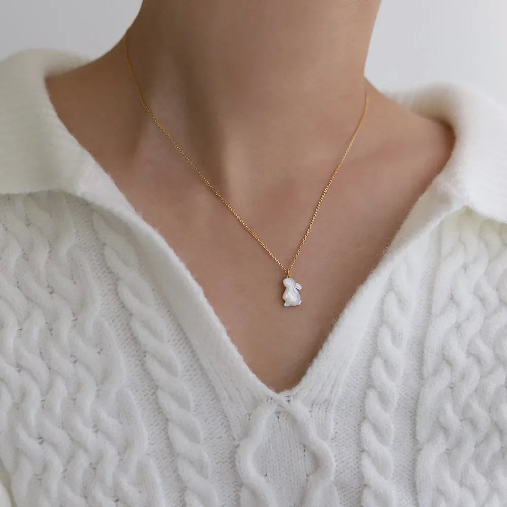 Rabbit Pendant Necklace