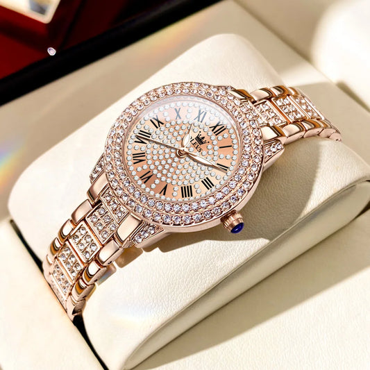 Starry Sky Diamond Watch for Women - Stainless Steel Quartz