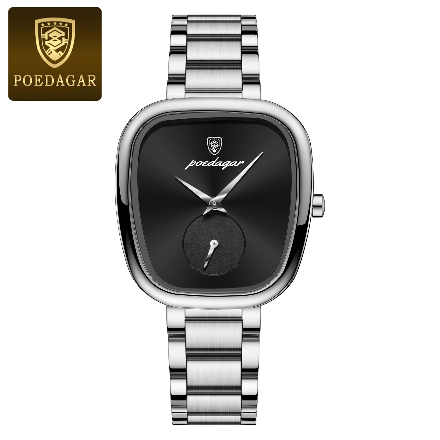 Luxury Stainless Steel Watch for Women - Water-Resistant Quartz