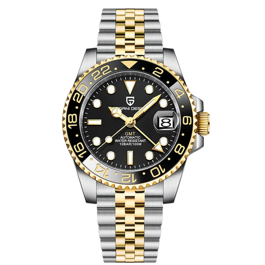 Luxury Automatic Mechanical Watch - Stainless Steel Men's Timepiece