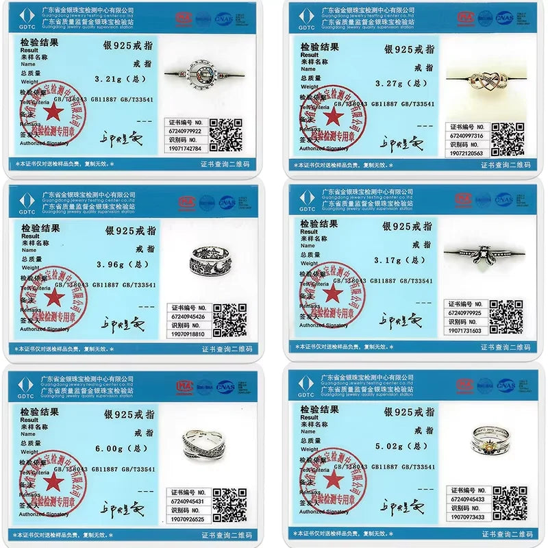 Star Moon 925 Sterling Silver Ring