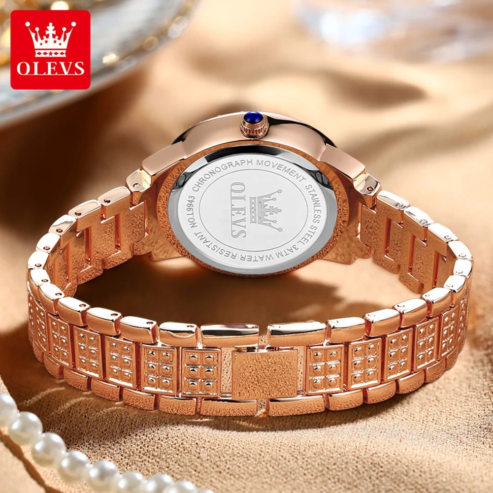 Starry Sky Diamond Watch for Women - Stainless Steel Quartz