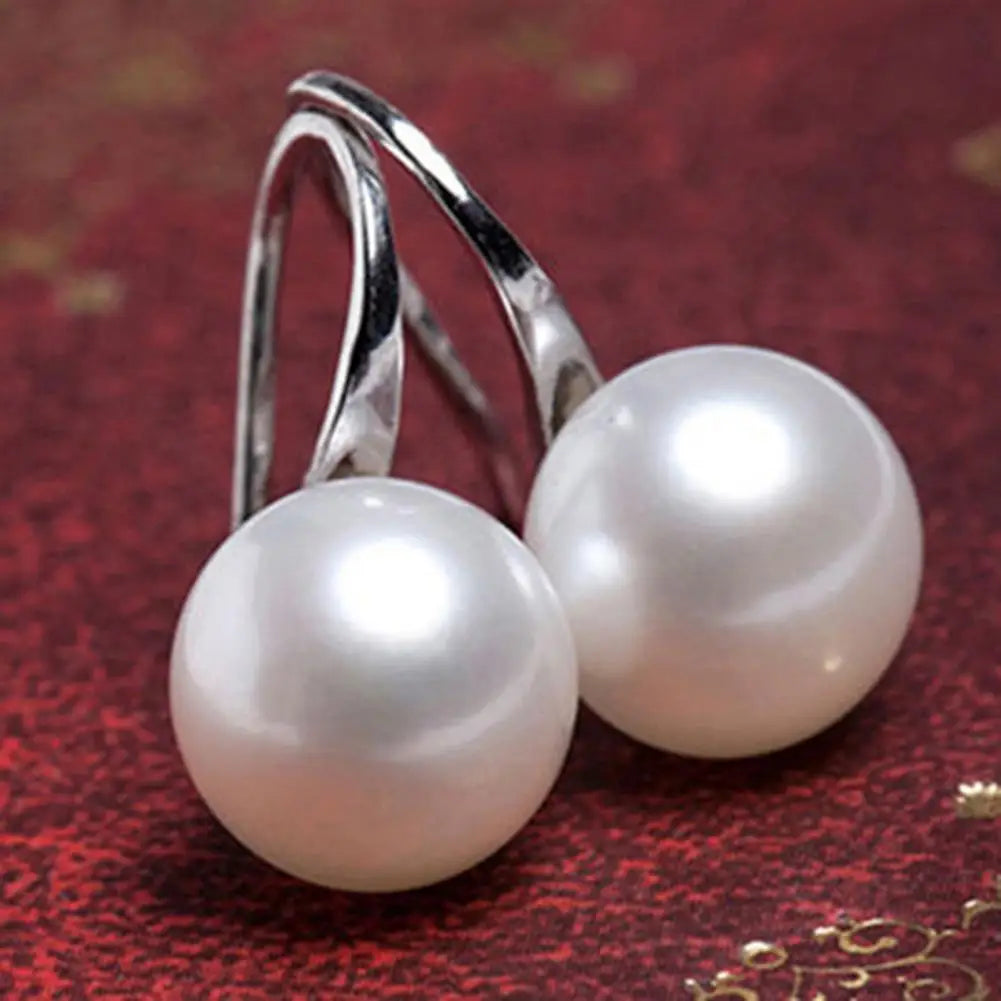 Freshwater Pearl Earrings - 925 Sterling Silver