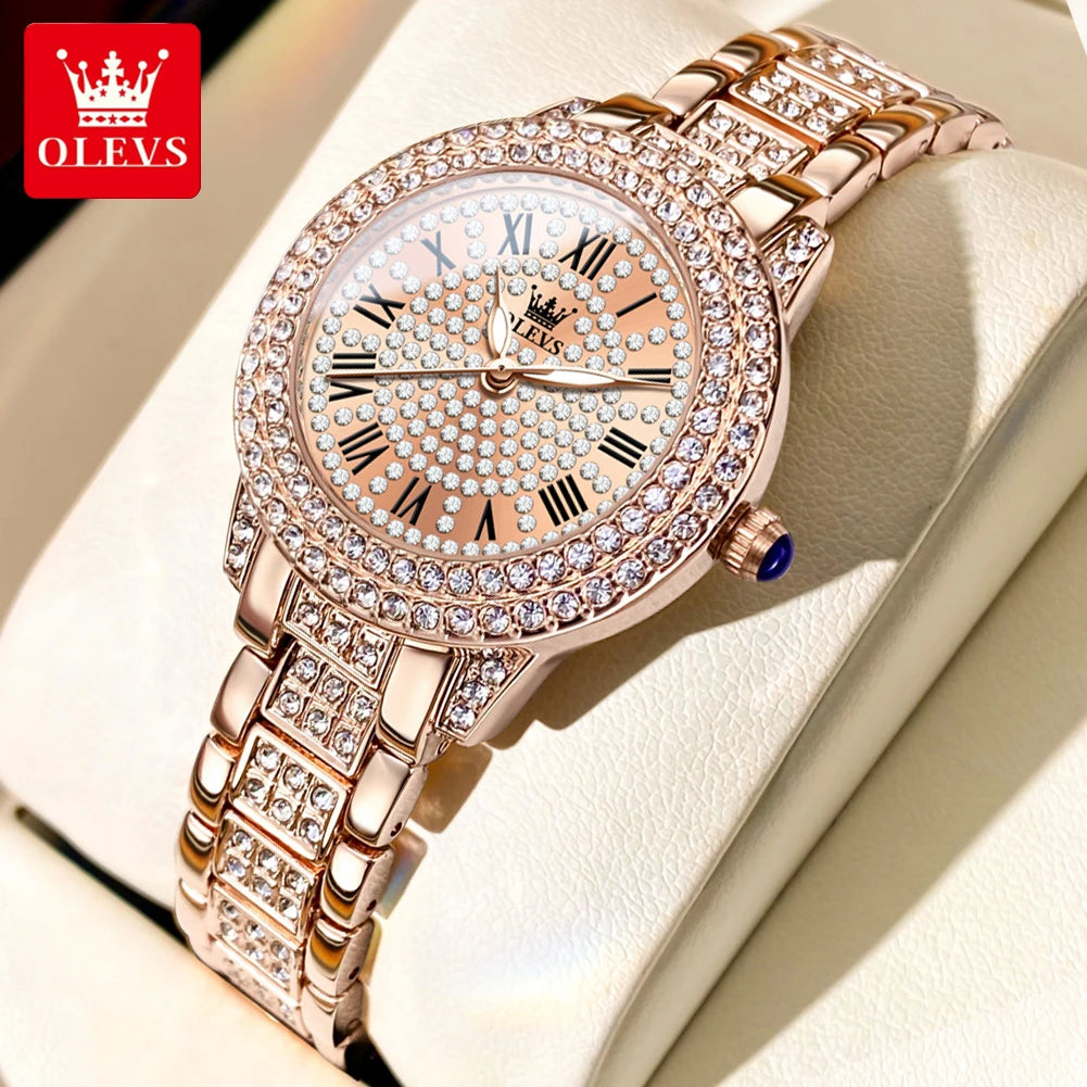 Starry Sky Diamond Watch for Women - Stainless Steel Quartz