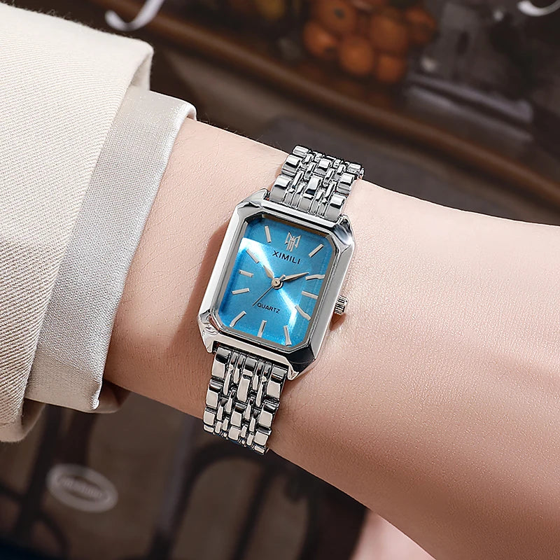 Fashion Square Watch for Women - Alloy Quartz Wristwatch