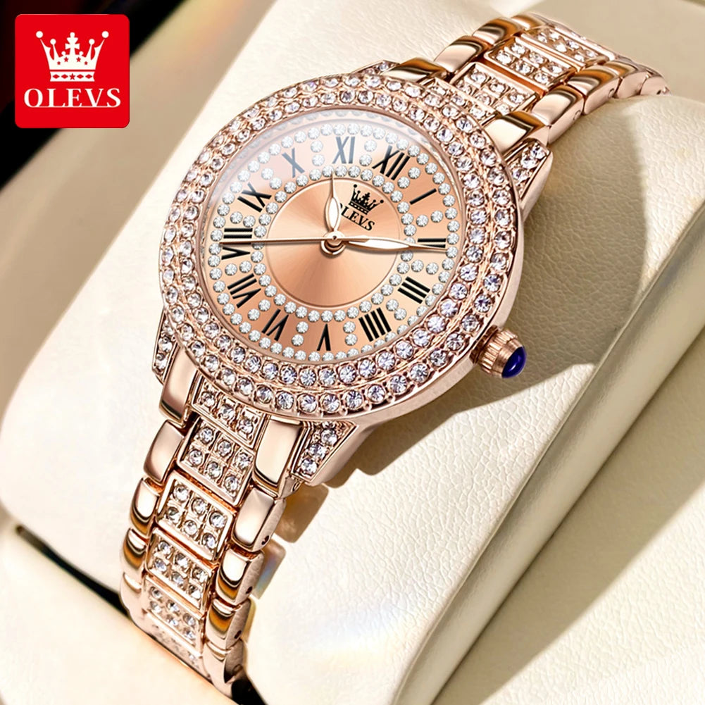 Starry Sky Diamond Watch for Women - Stainless Steel Quartz
