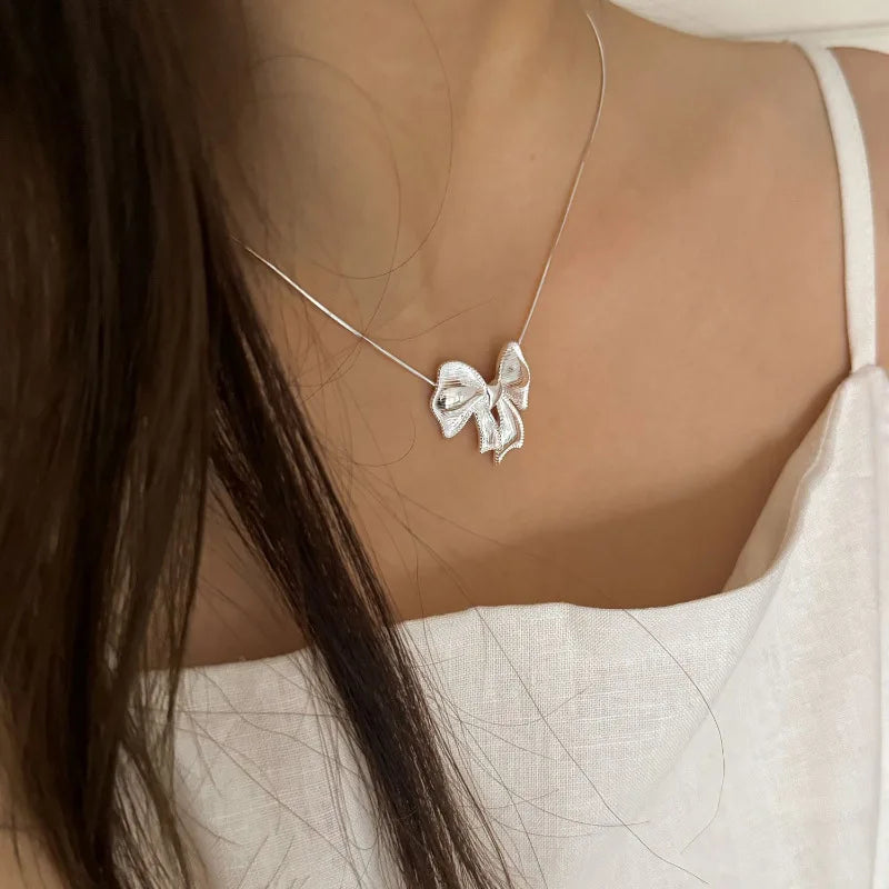 Natural Freshwater Pearl Sterling Silver Necklace - 925 Silver