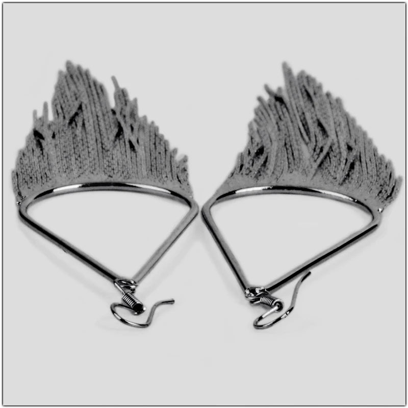 Long Tassel Drop Earrings - Boho Water Drop Design